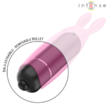 INTENSE - HOPPER ROSA VIBRANTE BULLET 8,3 X 2,4 CM - immagine 6