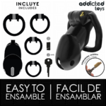 ADDICTED TOYS LOCKED - MINDNIGHT CELL GABBIA PER PENE TAGLIA L - immagine 4