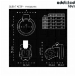 ADDICTED TOYS LOCKED - GABBIA PER PENE SILENZIOSA 7,5 CM - immagine 5