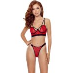 PASSION - PORIGELIA BIKINI ROJO S/M