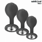 ADDICTED TOYS - SET DI 3 TAPPI ANALI CON GIOIELLO - immagine 2