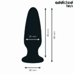 ADDICTED TOYS - PLUG ANALE CON GIOIELLO TAGLIA S 8,8 CM - immagine 4