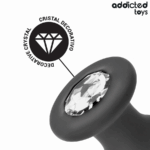 ADDICTED TOYS - PLUG ANALE CON GIOIELLO TAGLIA S 8,8 CM - immagine 3