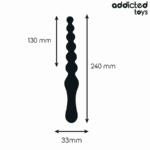 ADDICTED TOYS - MASSAGGIATORE ANALE 24 CM - immagine 4