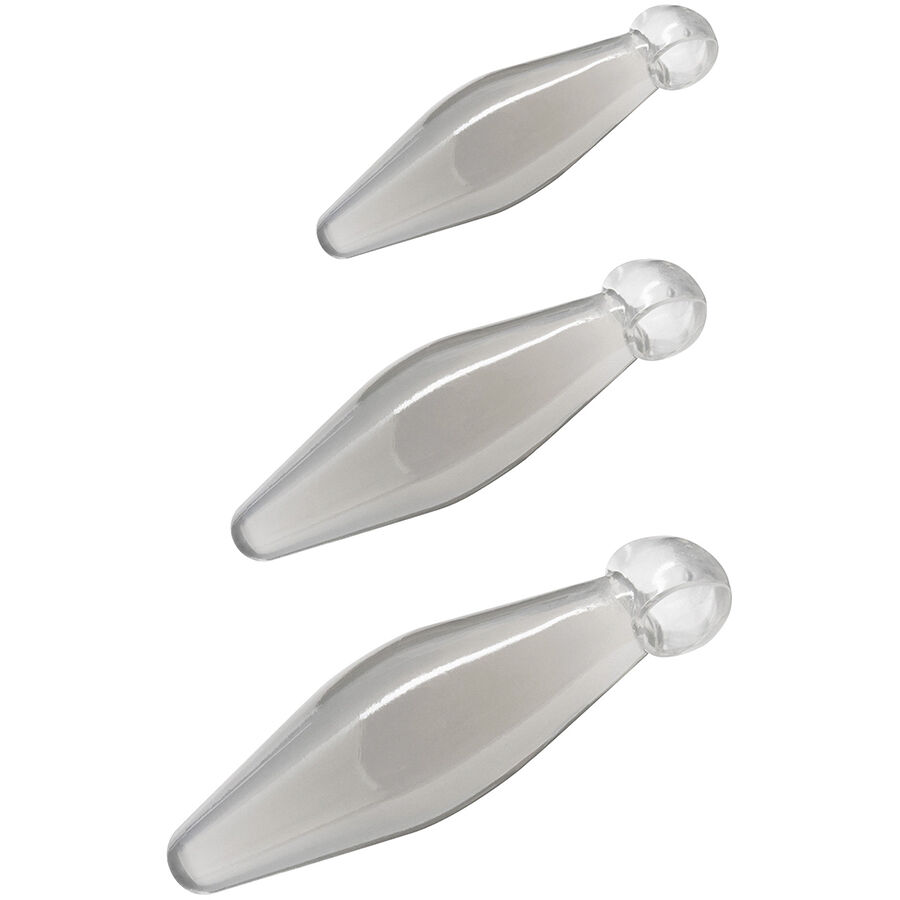 img_209410_443b237531669f16b1a5c85a37030066_1.jpg TOYJOY - GIOCO ANALE FINGER RIMMER 3 PEZZI TRASPARENTE - immagine 1