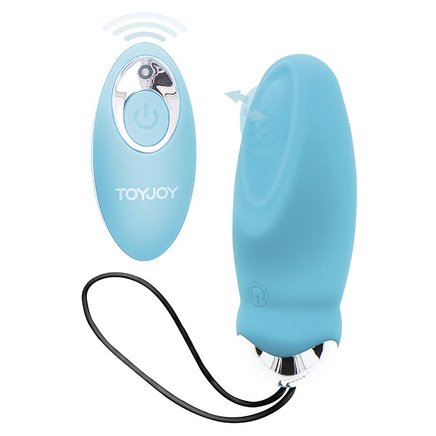 img_209555_8f0446193570bd6aa134c07b1c6ed63f_1.jpg TOYJOY - VIBRATORE HAPPINESS SONO COS? EGGCITED CON TELECOMANDO BLU - immagine 1