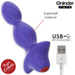 ONINDER CUTE - DILATATORE ANALE VIBRANTE LOVE BUTT - APP GRATUITA IN TUTTO IL MONDO - immagine 6
