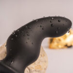 ROCKS-OFF - RO-ZEN RRO PLUG ANALE CON ANELLO VIBRANTE PER IL PENE NERO - immagine 6
