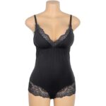 SUBBLIME - ORSACCHIOTTO CON DETTAGLI IN PIZZO FLOREALE NERO S/M - immagine 6