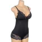 SUBBLIME - ORSACCHIOTTO CON DETTAGLI IN PIZZO FLOREALE NERO S/M - immagine 7