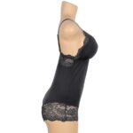 SUBBLIME - ORSACCHIOTTO CON DETTAGLI IN PIZZO FLOREALE NERO S/M - immagine 8
