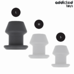 ADDICTED TOYS - EXTREME HOLLOW ANAL PLUG TAGLIA L 10,4 CM - immagine 5