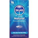 SKINS - PRESERVATIVI NATURALI PREMIUM CONFEZIONE DA 16