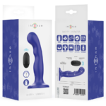 INTENSE - VIBRATORE SHORTY CON VENTOSA TELECOMANDO BLU - immagine 8