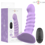 INTENSE - BRENDA VIBRATORE TAGLIA M DESIGN A SPIRALE 10 VIBRAZIONI TELECOMANDO VIOLA