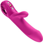 FUN FACTORY - BI STRONIC EMBRACE THRUSTING RABBIT PULSATORS MAGENTA - immagine 2