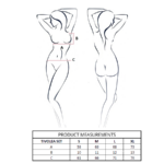 PASSION - TIVOLEA REGGISENO + PERIZOMA NERO S/M - immagine 4