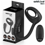 ADDICTED TOYS - ANELLO VIBRANTE PER IL PENE CON TELECOMANDO P-SPOT