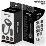 ADDICTED TOYS - ANELLO VIBRANTE PER IL PENE CON TELECOMANDO P-SPOT - immagine 3