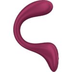 SATISFYER - G PER DEA 2 VIBRATORE CONIGLIO BOTTIGLIA BORDEAUX - immagine 3