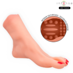 INTENSE DEEP TOUCH - MASTURBATORE A FORMA DI PIEDE IN DUE PEZZI GABBIE - immagine 8
