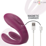 INTENSE - STIMOLATORE A MORSETTO CON VIBRAZIONE E TAPPING SANDRA CON TELECOMANDO - immagine 10