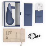 WOMANIZER - VIBE LAY-ON VIBRATORE SILENZIOSO BLU SCURO - immagine 6