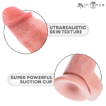 MR INTENSE - DILDO IN SILICONE SPENCER MEDIO 23 CM -?- 5,7 CM - immagine 7
