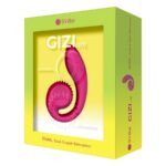 SNAIL VIBE - VIBRATORE ROSA GIZI LITE DOPPIO PUNTO G E CLITORIDEO - immagine 4