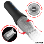JAMYJOB - MASTURBATORE BLOW-R CON SPINTA E ROTAZIONE - immagine 3