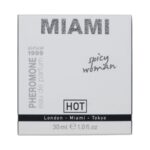 HOT - PROFUMO AI FEROMONI MIAMI SPICY WOMAN 30 ML - immagine 3