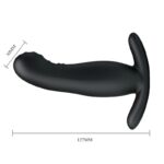 MR PLAY - MASSAGGIATORE PROSTATICO NERO RICARICABILE - immagine 4