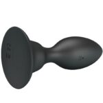 MR PLAY - PLUG ANALE CON TELECOMANDO VIBRAZIONE NERO - immagine 6